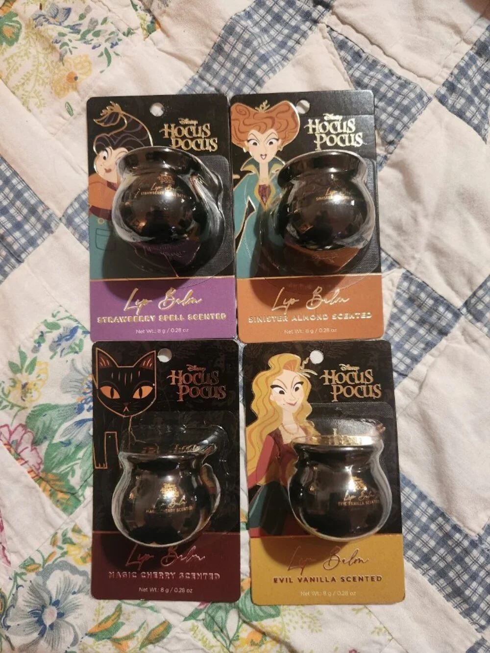 Disney Hocus Pocus Lip Balm Set - 4 Scents
